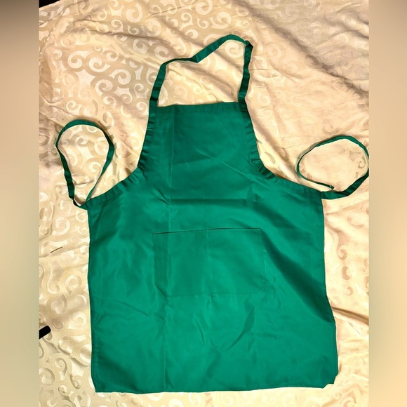 Green Barista Apron - Picture 1 of 4